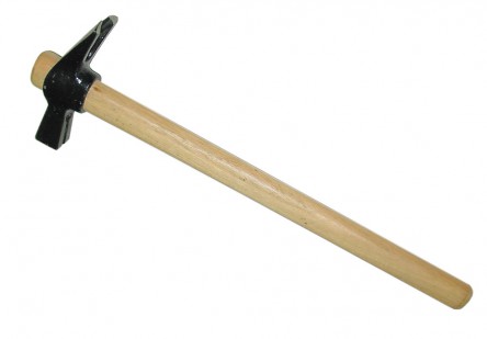 Shuttering small hammer with wooden handl