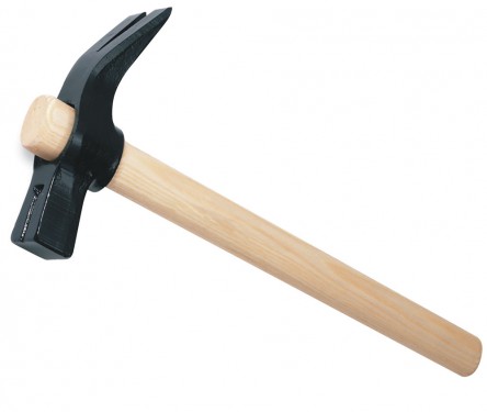 Shuttering hammer oval eye with wooden handle